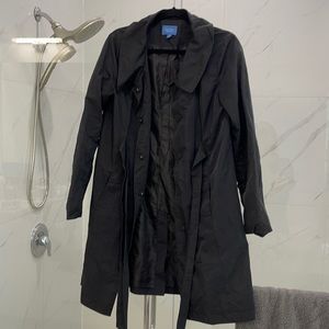 Simply Vera Black Trench Coat